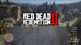 Jack Hall Gang Map 1  Red Dead Redemption 2 [upl. by Yeo]