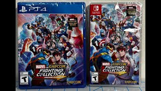 Marvel vs Capcom Fighting Collection Unboxing  PS4Switch  A Physical Collector Must Have [upl. by Myles184]