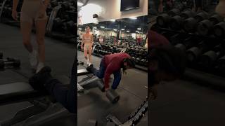 200lbs to 150lbs Bulgarian Squat amp She loves it 🤦‍♂️ subscribe viral trending shorts [upl. by Clarise]