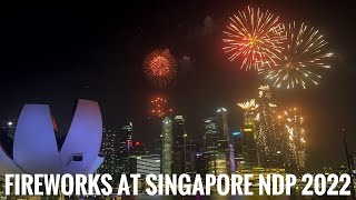 FIREWORKS AT SINGAPORE NATIONAL DAY PARADE 2022 REHEARSALS FULL VIDEONDP 2022 REHEARSALS FIREWORKS [upl. by Anairad]