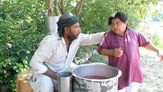 SHARBAT WALA  Mithu khan Shahzada Ghaffar  Pakistani Comedy Pothwari drama [upl. by Esilenna]