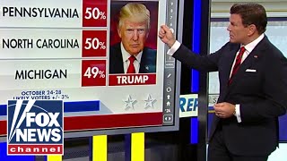 ‘DEAD HEAT’ Bret Baier breaks down the latest Fox News polls [upl. by Elem]