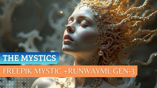 The Mystics  Freepik Mystic  RunwayML Gen3 [upl. by Takeshi592]