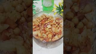 Aloo chole chaathealthynashta weightloss viralshort ytshort foodcookingsonia [upl. by Glavin782]