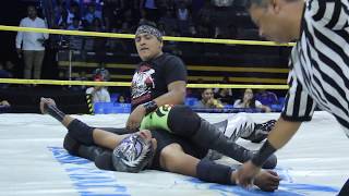 Lunatik Extreme vs Celestial Boy en mano a mano en la Arena Naucalpan [upl. by Eduardo664]