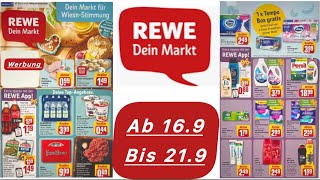 REWE Prospekt Werbung Angebote Gültig von 16924 bis 21924​⁠Werbungde [upl. by Enirod300]