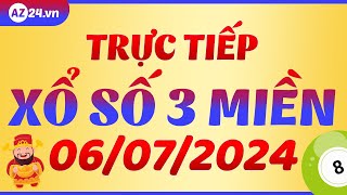 Trực tiếp xổ số ngày 6 tháng 7  Kết quả xổ số miền Nam XSMN miền Trung XSMT miền Bắc XSMB [upl. by Acnalb679]