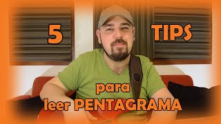 5 TIPS para leer PENTAGRAMA  AK Clases de Bajo Eléctrico [upl. by Nickles264]