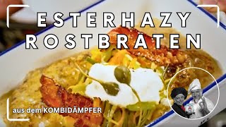 Esterházy Rostbraten mit Erdäpfel aus dem Kombidämpfer [upl. by Immas264]