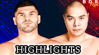 Zhilei Zhang China vs Filip Hrgovic Croatia Full Fight Highlights  BOXING FIGHT [upl. by Ahsiei]