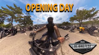 CRAZY Opening Day of OCEAN CITY BIKE WEEK 2023 [upl. by Nahtanaoj839]