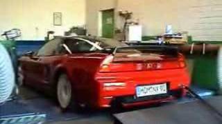 Procar Specials Honda NSXR dyno run [upl. by Anikehs111]