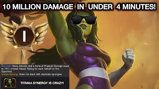 ASCENDED SHE HULK IS DIFFERENT  10 MILLION DAMAGE IN UNDER 4 MINUTES [upl. by Isma]