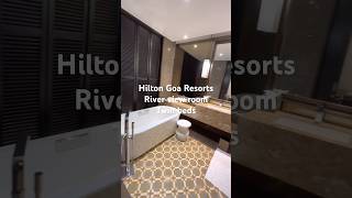 Hilton Goa Resort Room Tour hilton fivestarhotel goa tourist roomtour  goabeach [upl. by Fink]