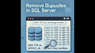 Remove Duplicates in SQL Server FAST with This Simple Query sqlserver sql sqlforbeginners [upl. by Redman]