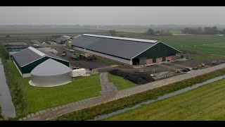 Dairy Farm with 280 cows in Western Netherlands with Mavasol  Bedding Master [upl. by Lionel]