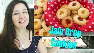 Jam Drop Cookies Recipe [upl. by Ahcsropal]