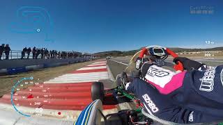 Onboard X30 Senior Valencia  2019 X30 Winter Cup  Boldizsar Szabo [upl. by Duane]