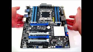 ASUS P9X79 WS Motherboard  Unboxing and Product Overview [upl. by Sira]