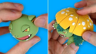 Squash Clays Pokémon Clay Art  Shiny Gigantamax Venusaur [upl. by Tews300]