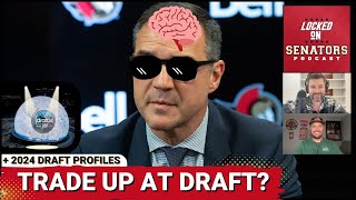 Should The Ottawa Senators Consider Trading Up From 7th Overall  2024 NHL Draft Rankings 1514 [upl. by Lesab]