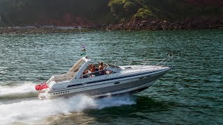 Sunseeker Portofino 31 by drone [upl. by Enaols807]