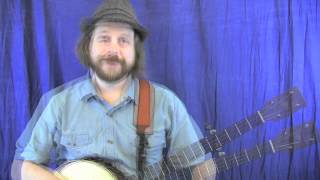 WORIED MAN BLUES  HD Clawhammer  Frailing Banjo Lessons by Ryan Spearman [upl. by Llacam]