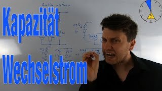 Wechselstrom Kapazität einfacher Stromkreis komplex Zeigerdiagramm [upl. by Jefferson138]