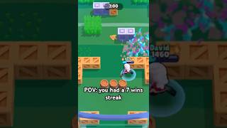 MY STREAK GOT LOST😭😭😭 brawlstars random [upl. by Annahoj]