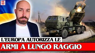 LA RUSSIA parla di GUERRA NUCLEARE mente LEUROPA APPROVA le ARMI SUL SUOLO RUSSO [upl. by Dviad]