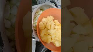 Tasty Potato Bottle Gourd Recipe  The Indian Cuisine cooking shorts [upl. by Montagu]