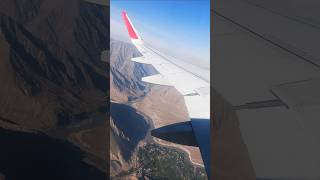 Himalaya view from flight ✈️ Ladakh ytshorts travel traveling [upl. by Atteyram]