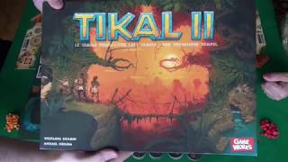 Тикаль II  играем в настольную игру Tikal II board game [upl. by Lion]