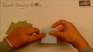 Tutorial  Zauberstern  Stampin Up [upl. by Rrats]