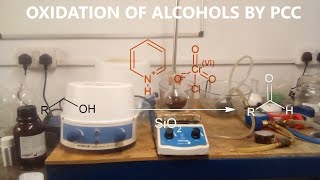 Modified method of PCC alcohol oxidation [upl. by Nnep538]