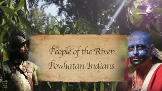 quotPeople of the River Powhatan Indiansquot Henricus Historical Park Educational film [upl. by Anegal]