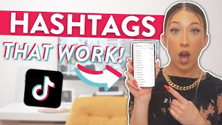 BEST TIKTOK HASHTAG STRATEGY EXPOSED  Use TikTok Hashtags To Go Viral and Grow Your Account [upl. by Aihsel553]