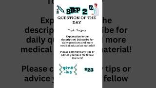 USMLE STEP 2 Question of the Day 23 [upl. by Asserat]