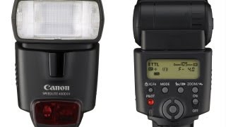 HOW TO USE THE CANON 430EX II OR THE CANON 430EX Aug 2013 Update [upl. by Eceirtal]