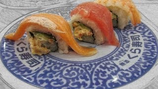 SUSHI NA ESTEIRA  Japão Nosso De Cada Dia [upl. by Ariaes]