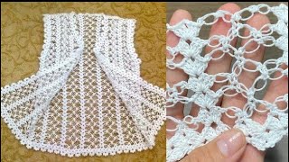 La fantástica manera de tejer puntada para chaleco en crochet paso a paso [upl. by Aillicirp935]