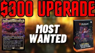 Most Wanted Upgrade  Improving the Precon Commander Deck with 300 [upl. by Connelly]