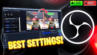 The BEST OBS Settings for Streaming amp Recording Games in CRISPY QUALITY NO LAG Full Guide [upl. by Gutow]