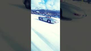 300 sl convertible in the snow [upl. by Anissa]