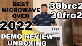 IFB 30BRC2 Microwave Oven। IFB 30L Convection Microwave30BRC2 BlackUnboxing In Hindi।demo in hindi [upl. by Llerod]