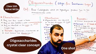 Oligosaccharides  Types of carbohydrates  class 11th  mdcat  in Urdu Hindi medium [upl. by Lytton807]