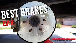 PowerStop Extreme Brake Install amp Review on my 2017 Chevy Silverado [upl. by Nohtiek]