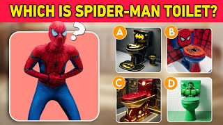 Superheroes Trivia Quiz  Test Your Knowledge of Marvel amp DC Heroes ✅ 35 Levels  Quiz Game [upl. by Aguste54]