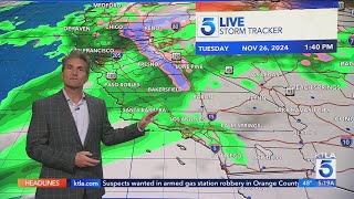 Here’s how much rain SoCal could see this weekend [upl. by Nwahsor322]