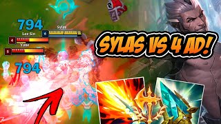 SYLAS VS 4 AD  PARTIDA SÉRIA  Sylas vs Yone TOP [upl. by Lertnek]